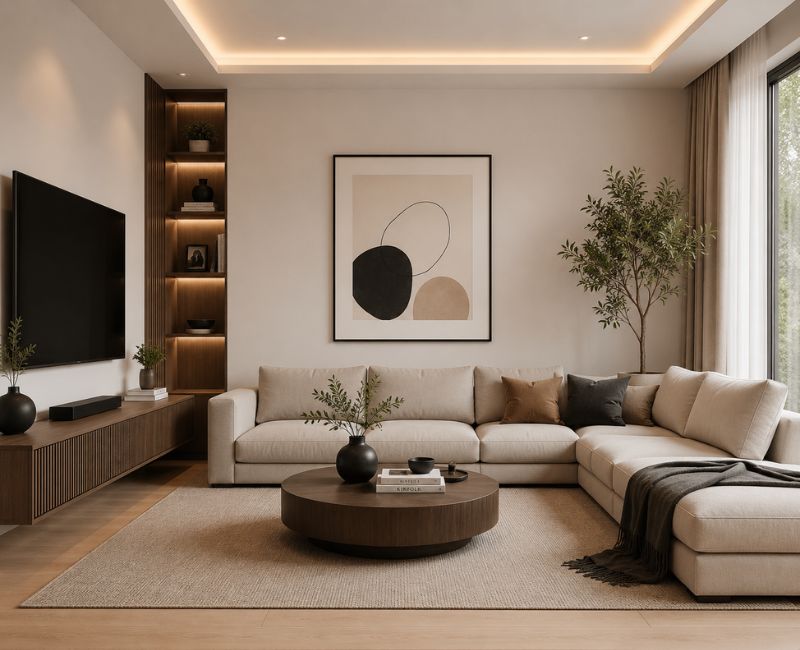 Modern minimalist living room ideas for stylish homes