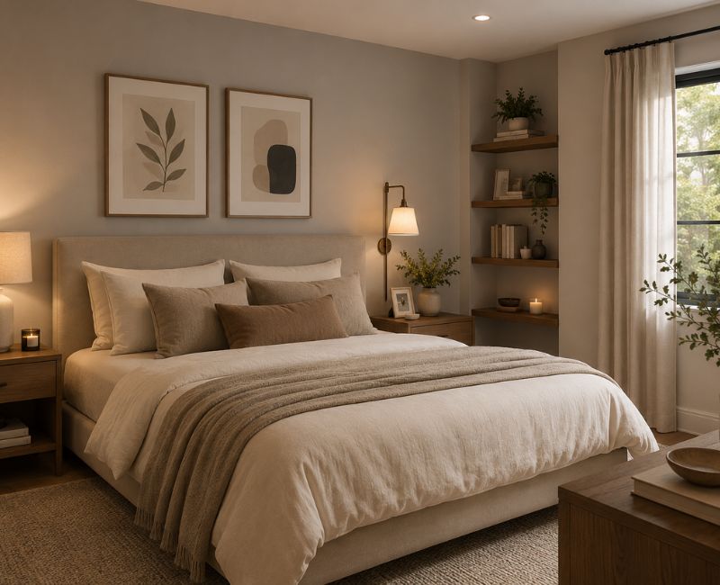 Modern bedroom decor ideas with minimalist style