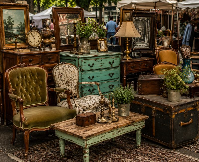 Affordable vintage decor

