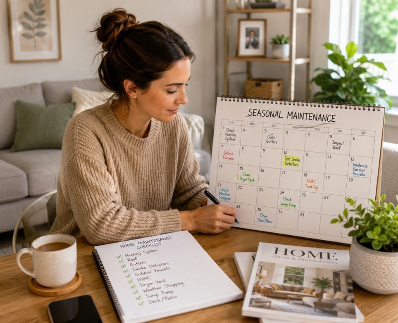 Seasonal home maintenance planning with Dr Homey Tips


