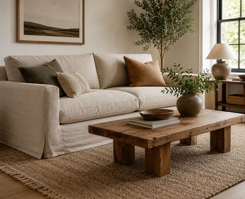 Textures used in modern home decor