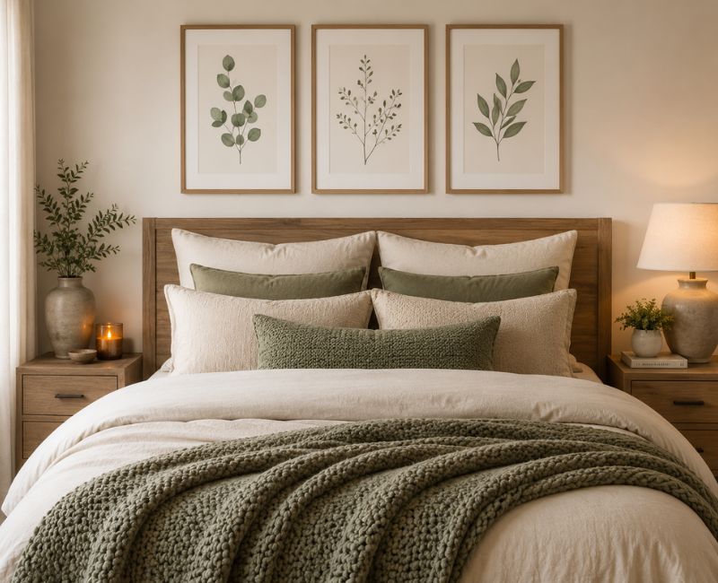 Guest bedroom wall art

