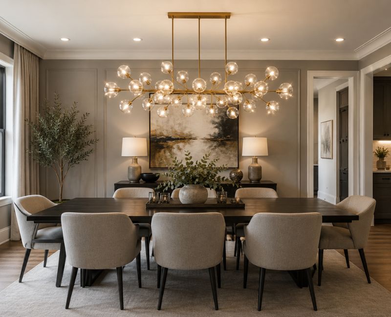Modern chandelier lighting for premium design home decor