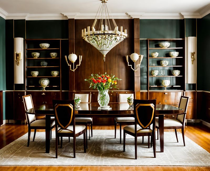 Modern home featuring elegant 1920s Home Decor inspiration