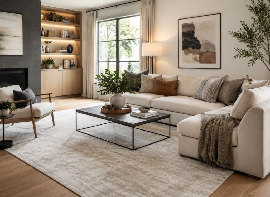 Best Living Room Rug Ideas for a stylish and cozy modern home