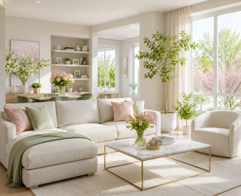 Modern Spring Room Decor Ideas for home