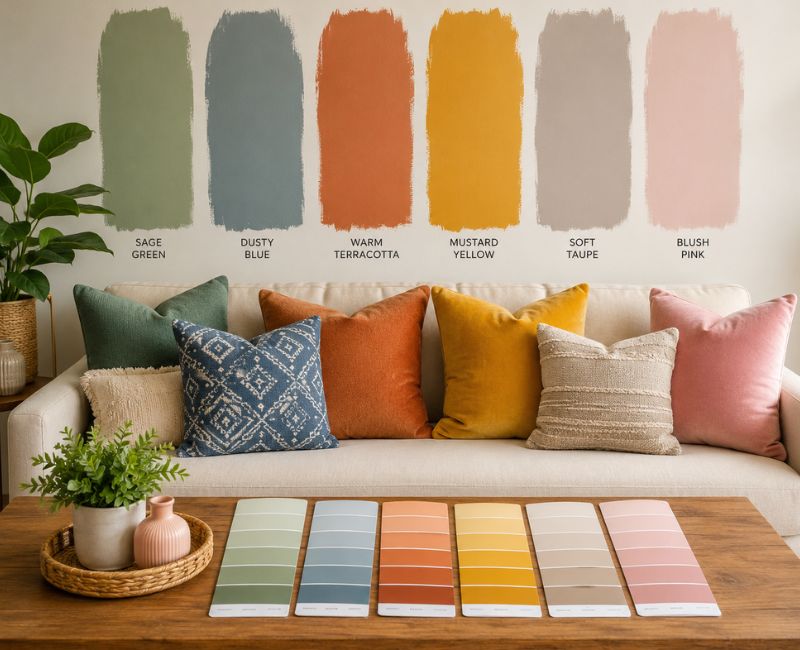 Choosing home decor colors