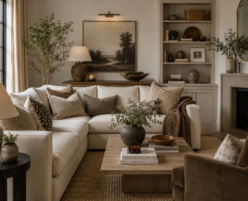 Professional sofa styling ideas


