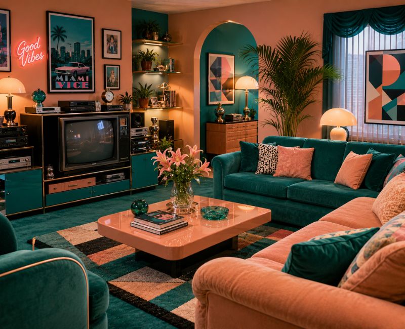 1980s color palette