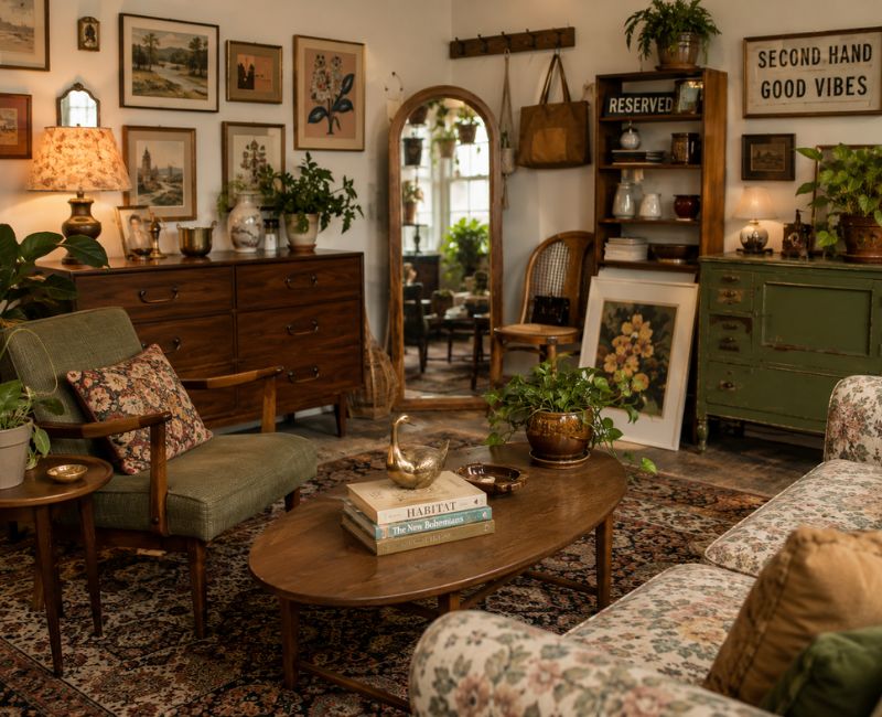 Affordable retro decor
