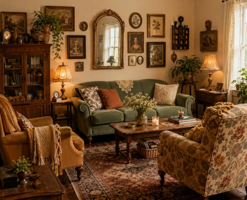Retro Home Decor Ideas interiour


