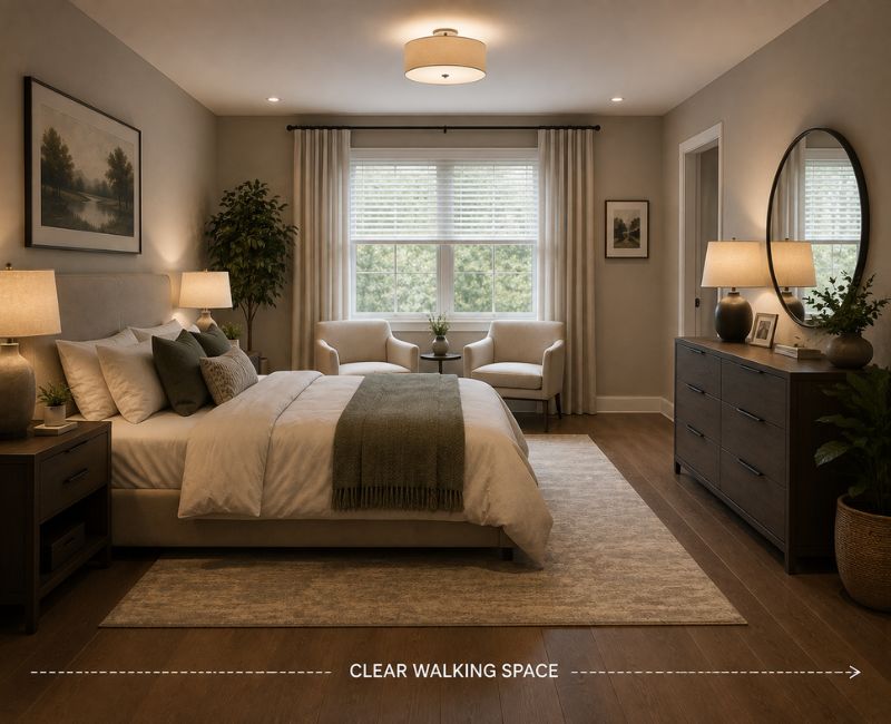 well planned bedroom