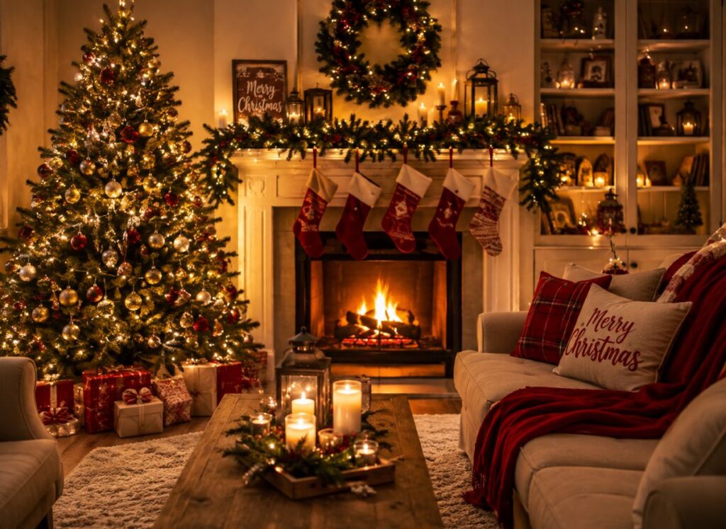 Cozy Christmas home decor ideas