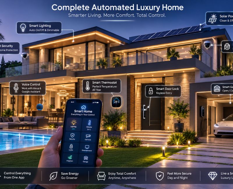 Complete home automation

