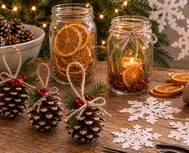 DIY Christmas decorations

