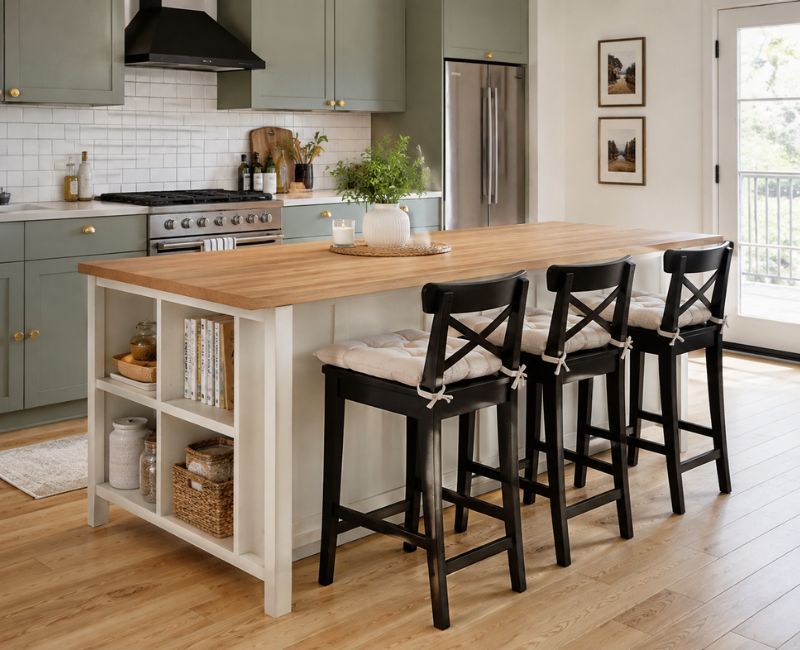 DIY IKEA kitchen island


