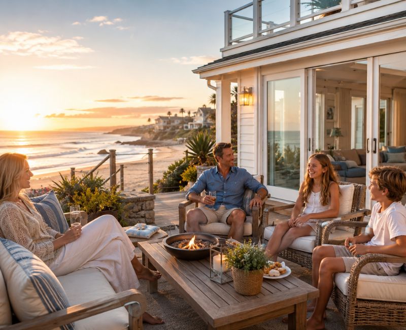 Beach house lifestyle