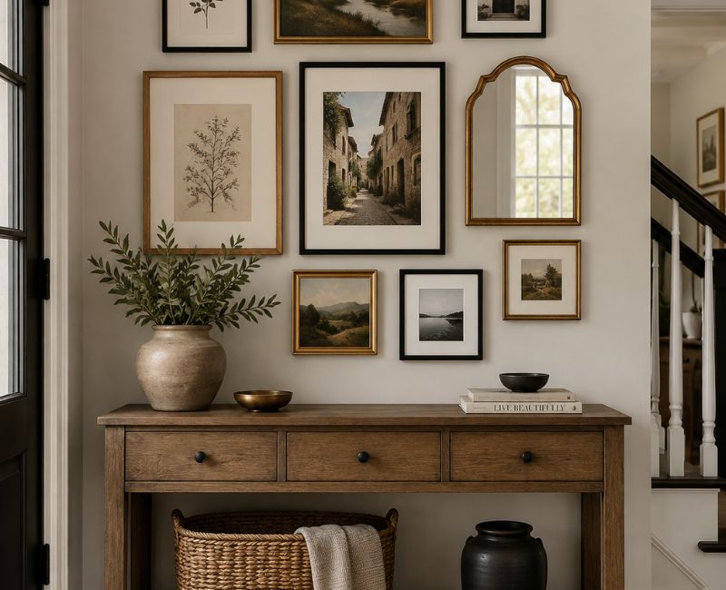 Entryway wall art

