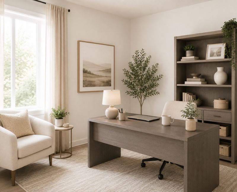 Neutral color palette for home interior

