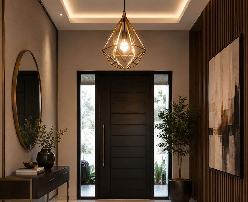 Entryway lighting ideas