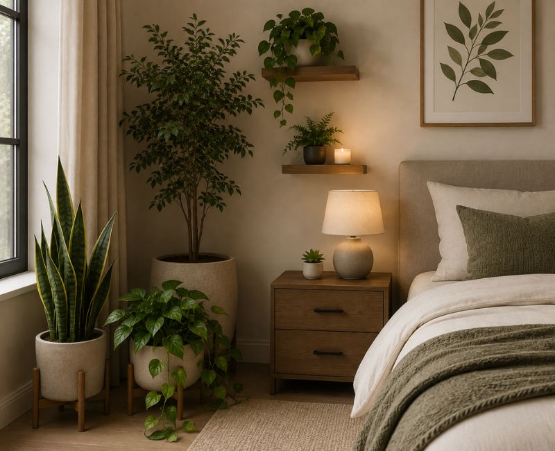 room plants decor