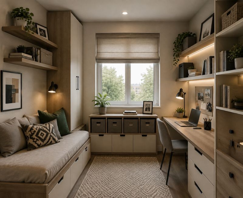 small room storage


