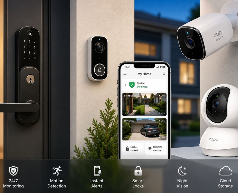 Smart home security system