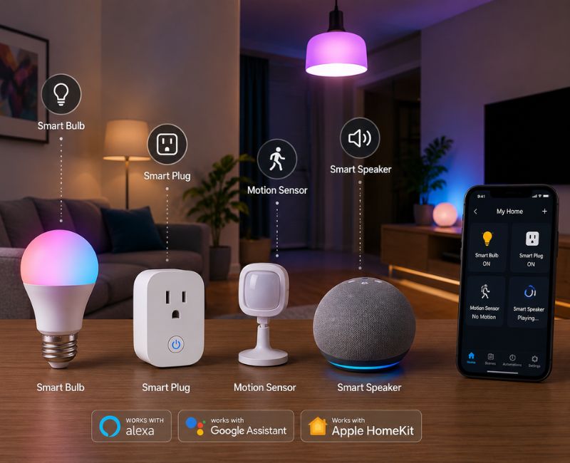 Smart home starter devices
