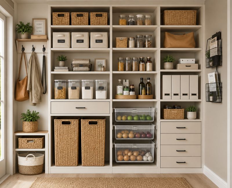 Smart storage solutions for an organized and clutter-free home

