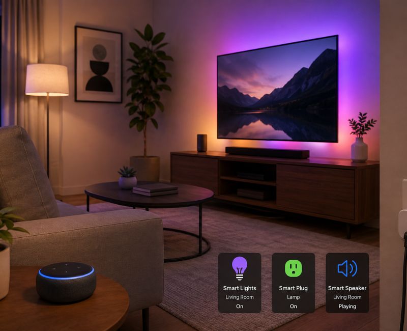 Smart lighting and home devices

