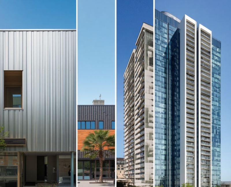 Aluminum cladding comparison