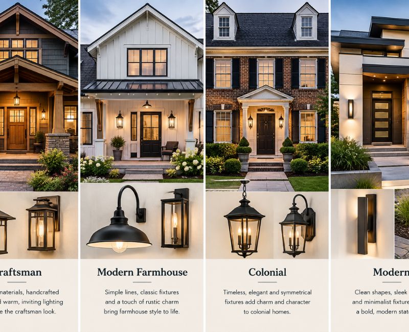 Architectural outdoor lights

