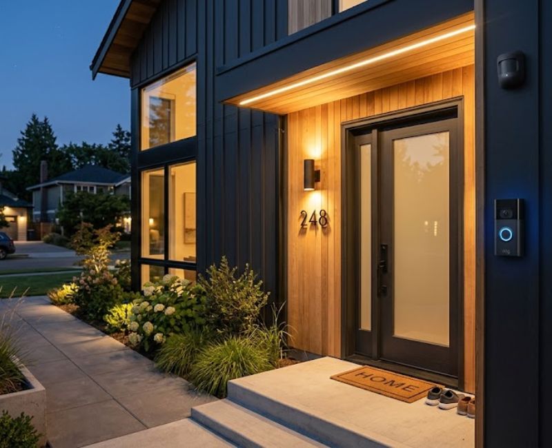 Budget smart home security
