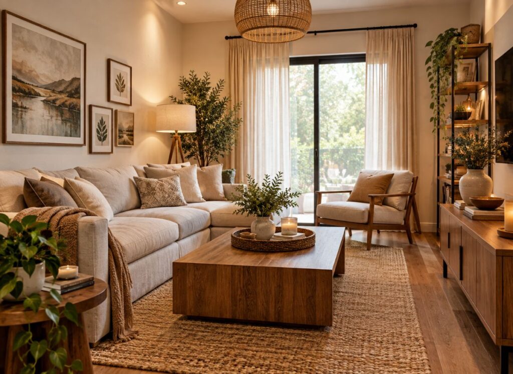 Stylish modern home interior