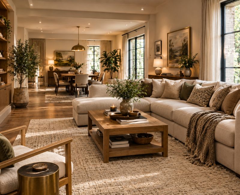 Cozy contemporary modern home
