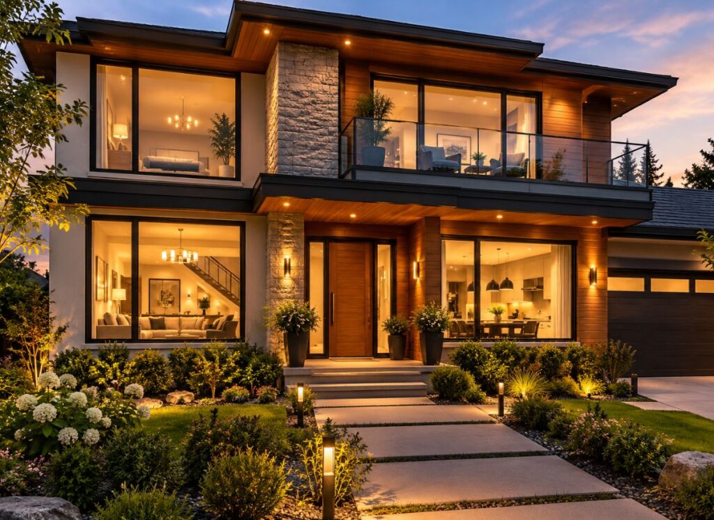 Exterior vs. interior design

