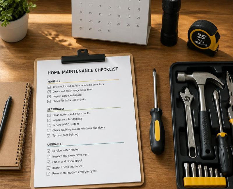  home maintenance checklist
