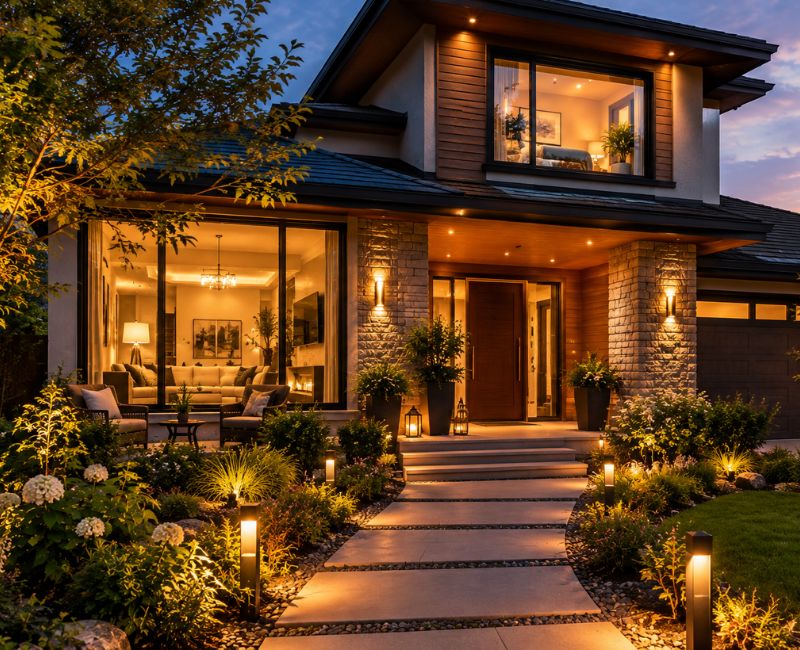 Indoor and outdoor lighting

