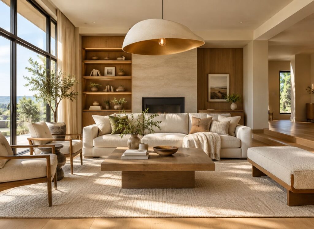 Elegant interior design style
