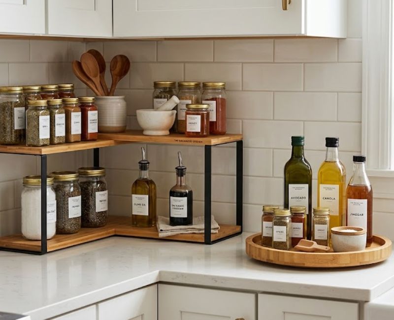 Kitchen corner storage
