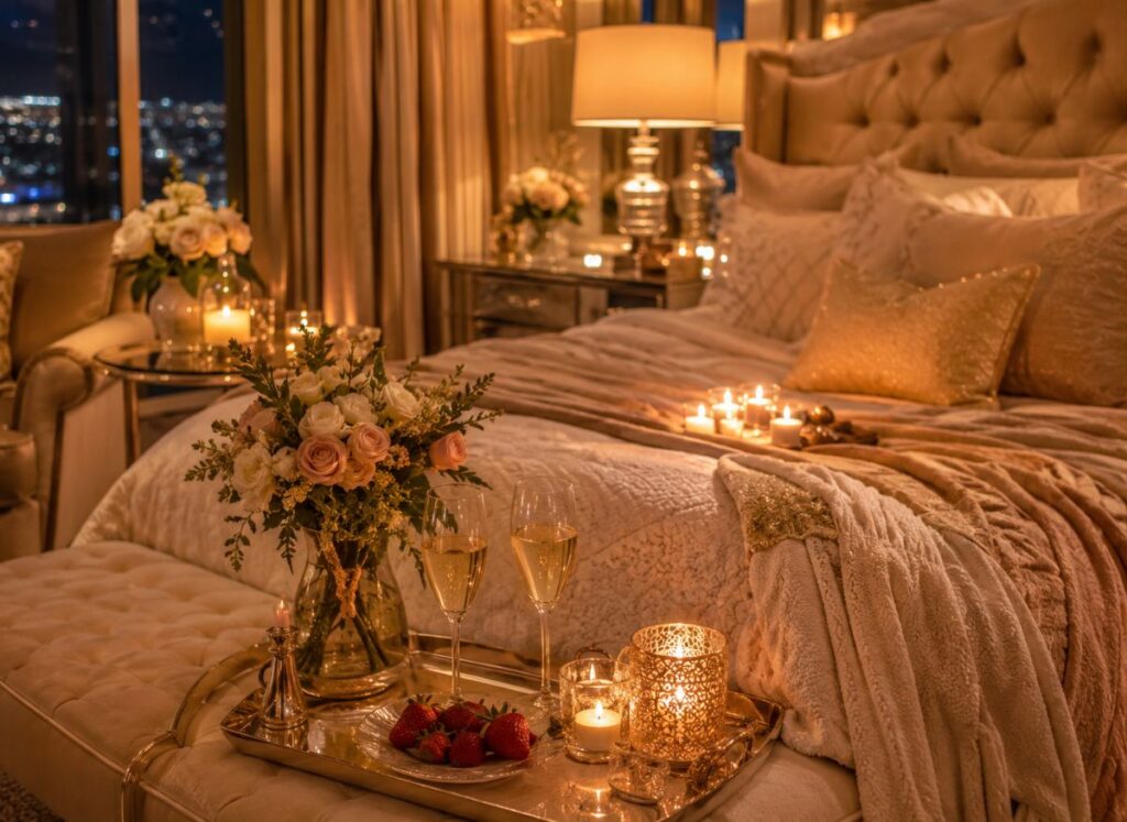 Luxury staycation at home
