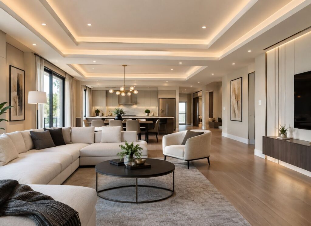 Modern wall and ceiling system