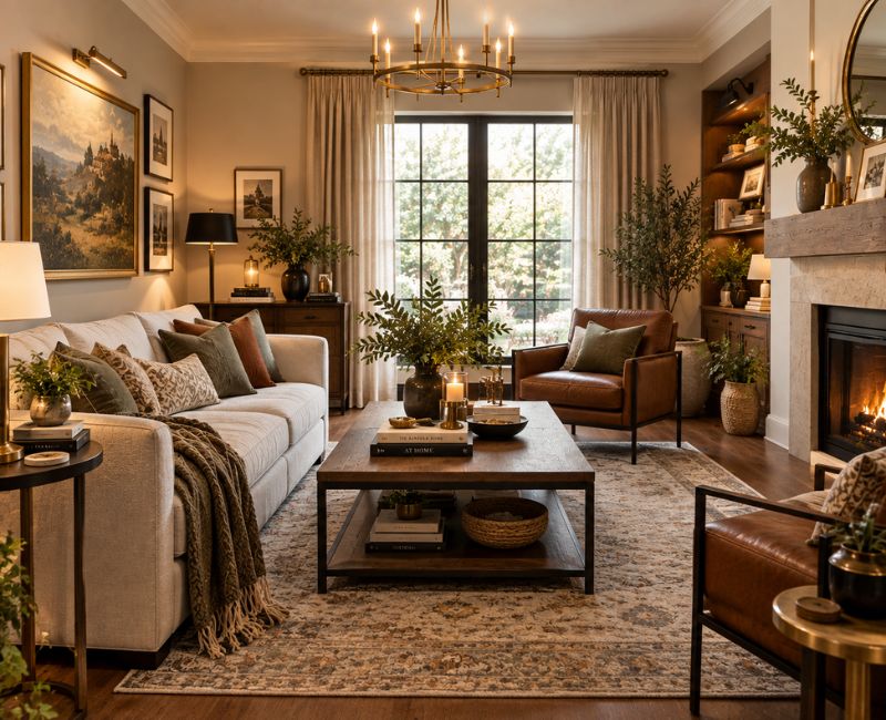 Polished professional home decor
