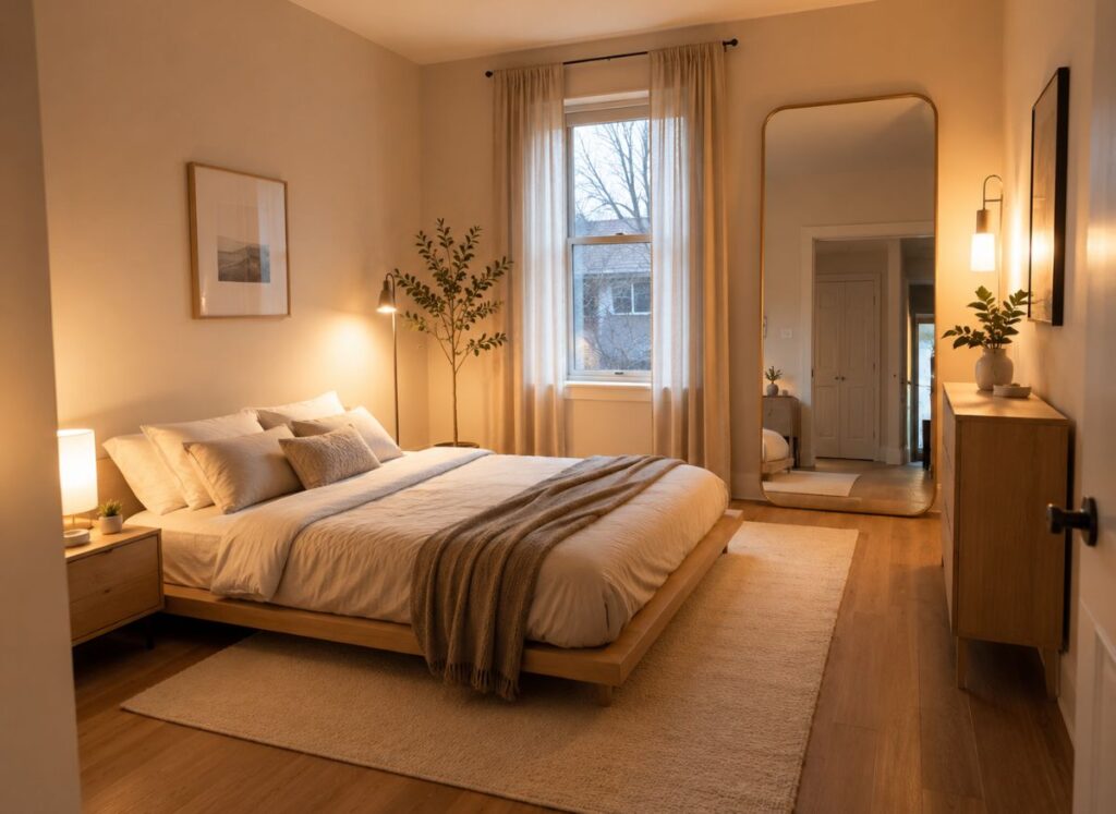 Cozy small bedroom ideas