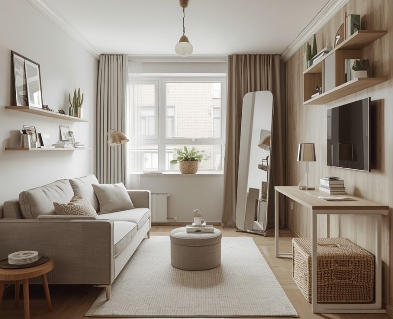 Small modern space storage
