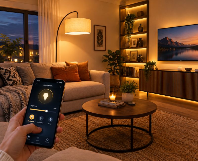 Smart lighting setup

