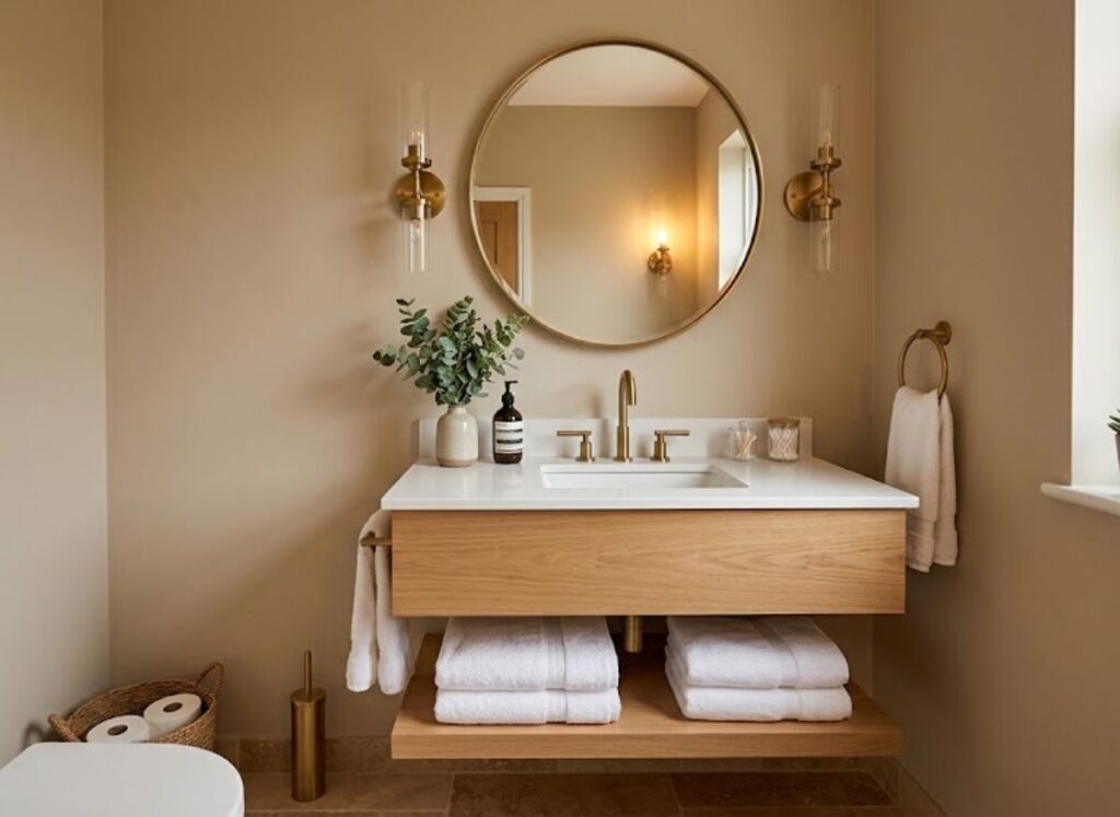 Stunning guest bathroom
