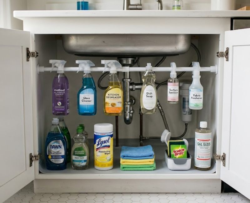 Under sink storage
