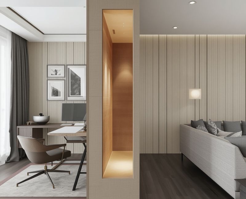 Wall system for sound control
