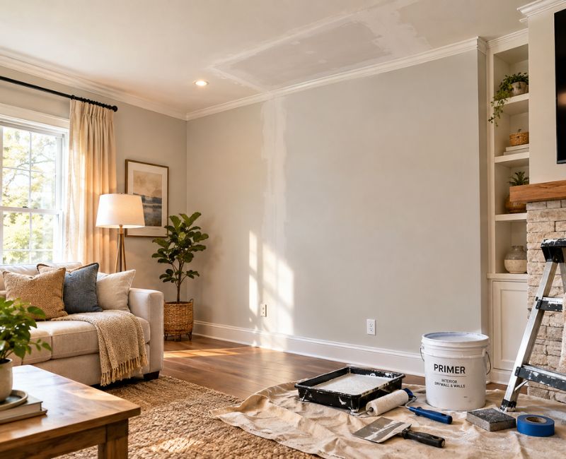 Wall and ceiling repair
